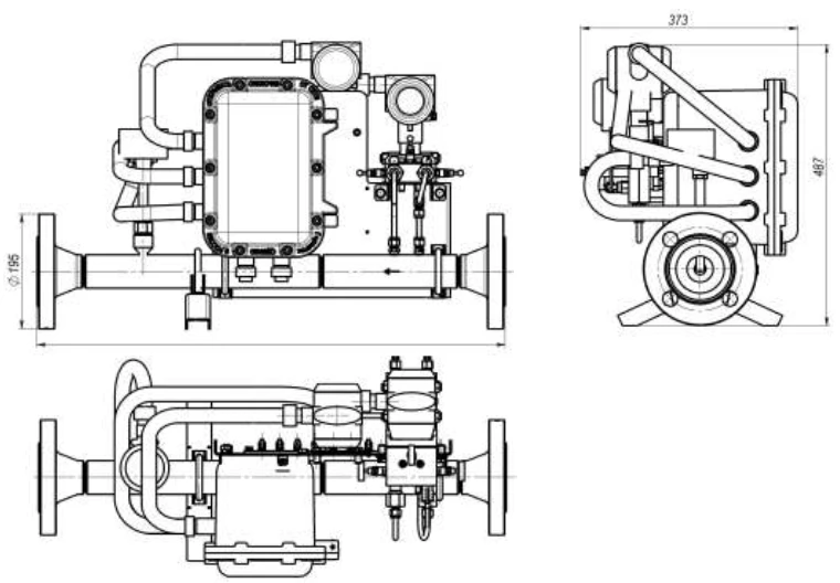 مقياس تدفق "FlowMaster-Irusscan" للسوائل والغازات