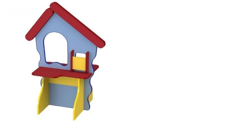 Play Zone "Post" - Customizable Design and Size Options