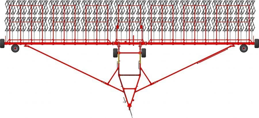 Wide-Width Hydraulic Cultivator SShG-19-02
