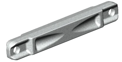 Scraper for Material Transport and Extraction in Conveyor Systems Type 1