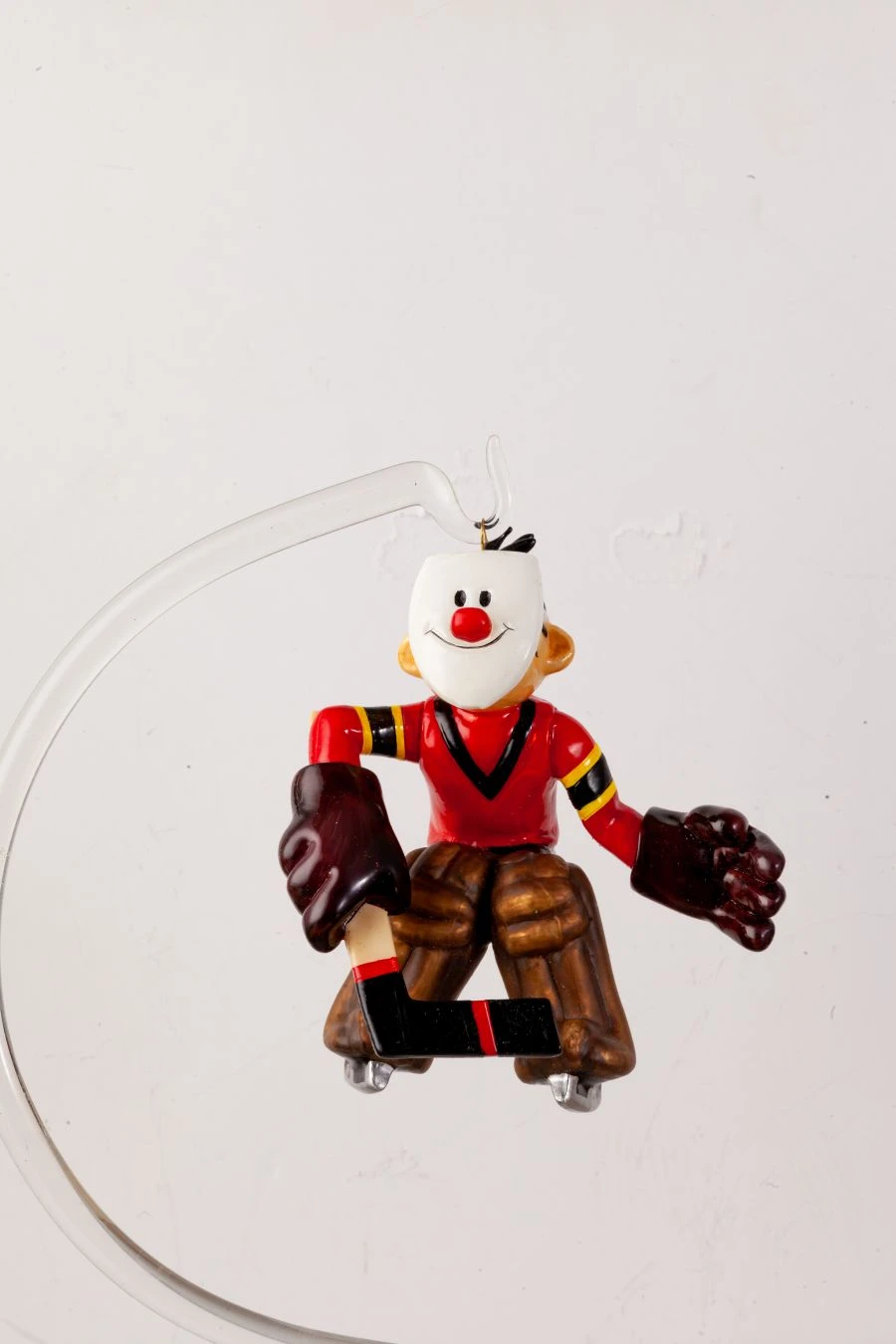 Licensed Glass Christmas Tree Toy "Goalkeeper Meteor