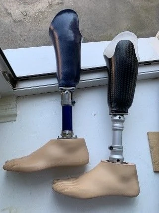 طرف صناعي للساق قابل للتعديل