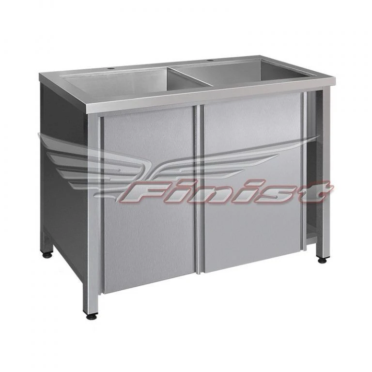 Washing Table VMT for Dishware and Inventory Storage