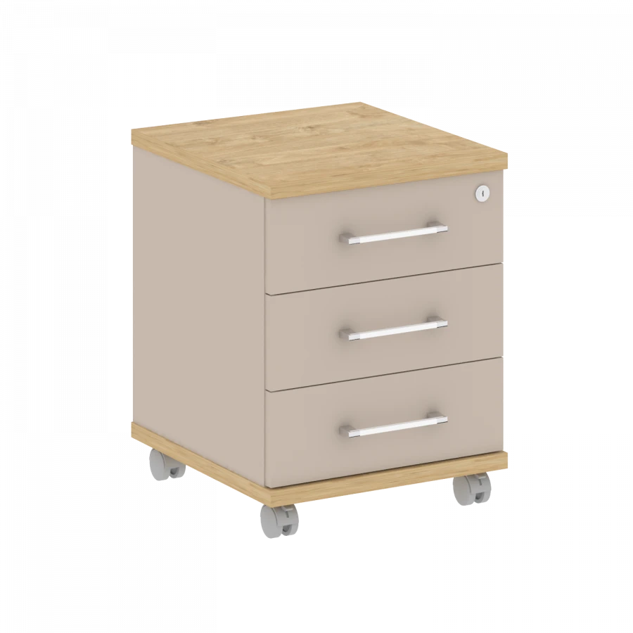 Wooden Office Cabinets Shift for Efficient Workspace Storage