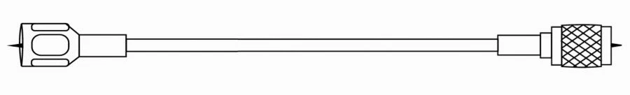 Anti-vibration Cable with SMA Input and TNC Output 03S1F1