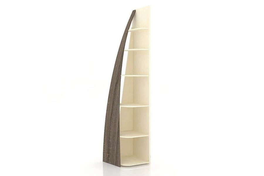 Calypso LD.509030.000 End Shelf (Dark Sona H/Striped Lacquer)