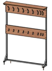 Standard Metal Hanger for Clothing