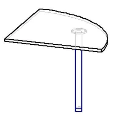 Table Connector SСС88 for Metal Support