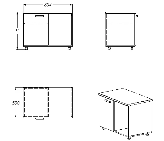 خزانة تخزين الوثائق - السلسلة 342