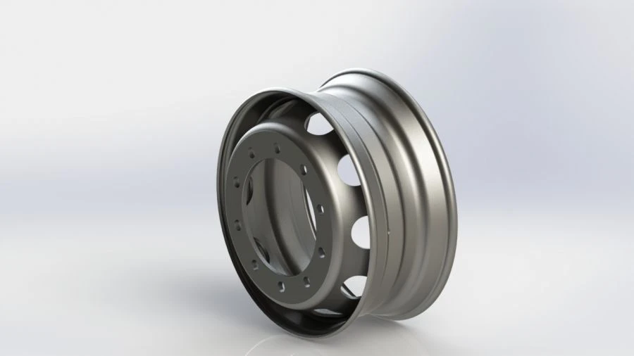 Durable Steel Cargo Wheel 22.5x9.00, Part No. 22137887