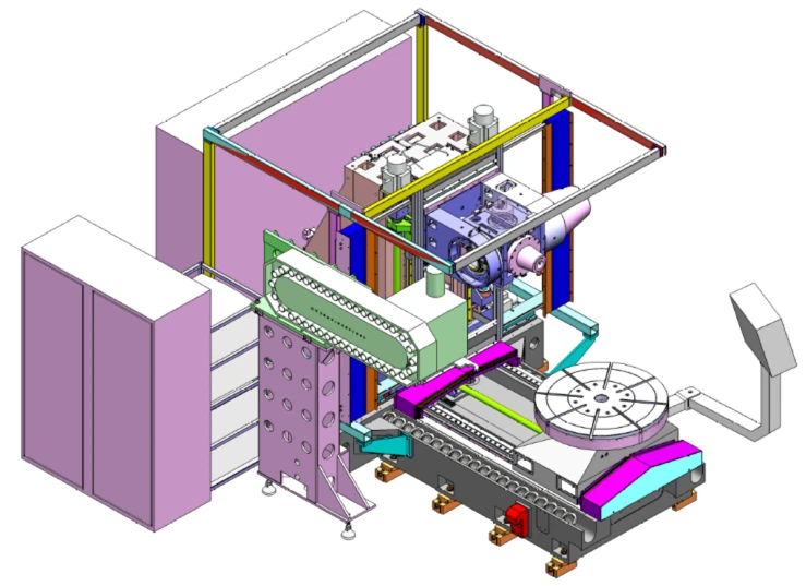 Vertical 5-Axis Machining Center 900VH and Modification 900VHT