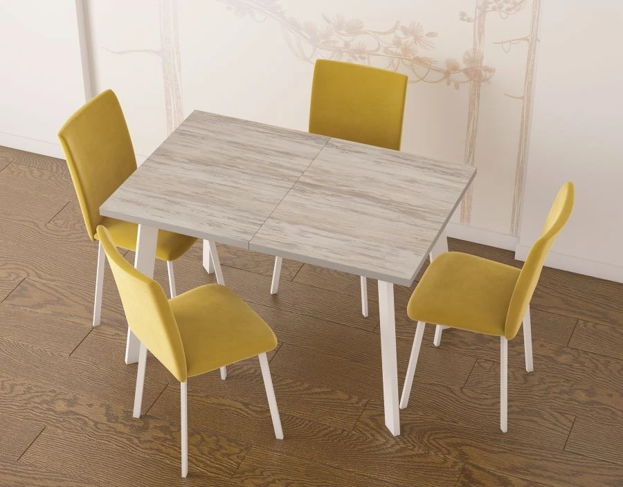 Flexible Extendable Dining Table 1200(1550) - ST061.0