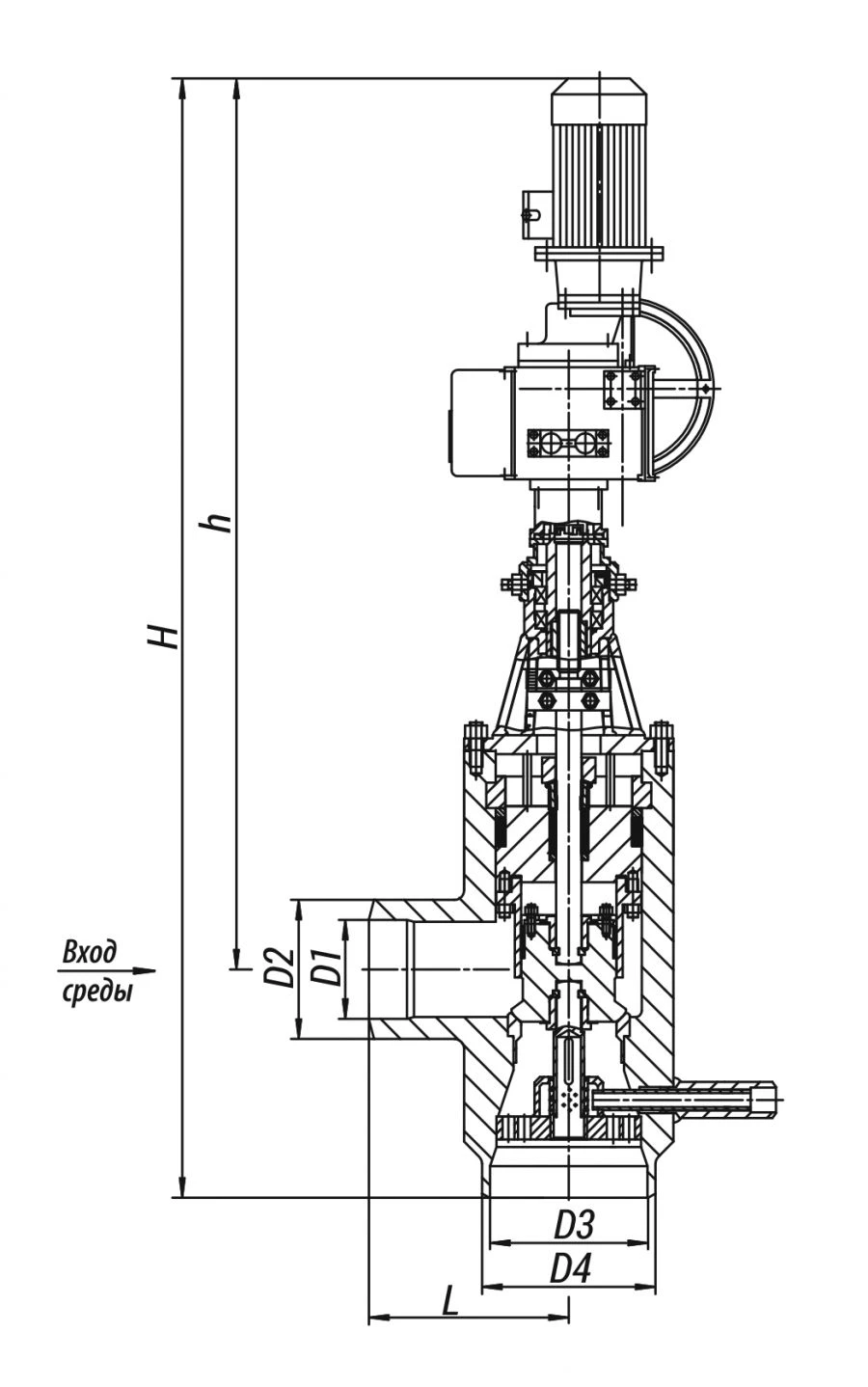 Regulating Valve 10с-5-2-2Э for Liquid Flow Control