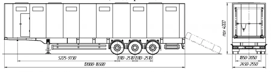 Animal Transport Semi-Trailer 949137