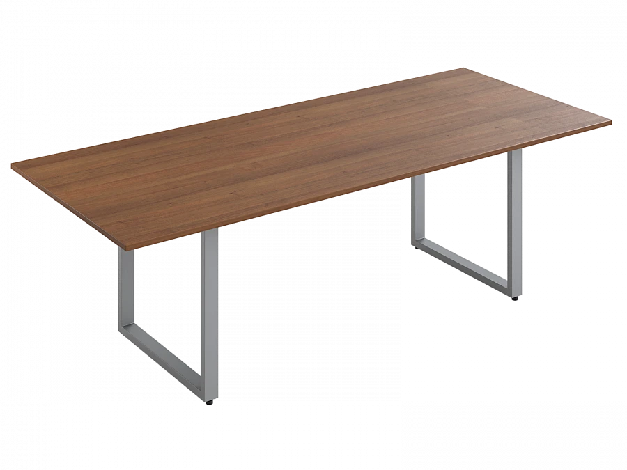 Conference Table with Metal Frame