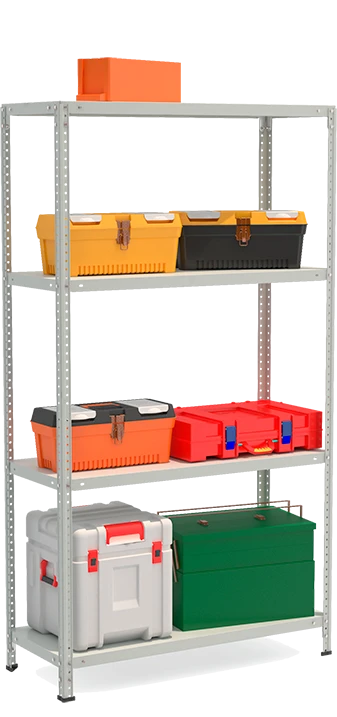 STF Model 1044-1.8 Reinforced Metal Shelf Rack