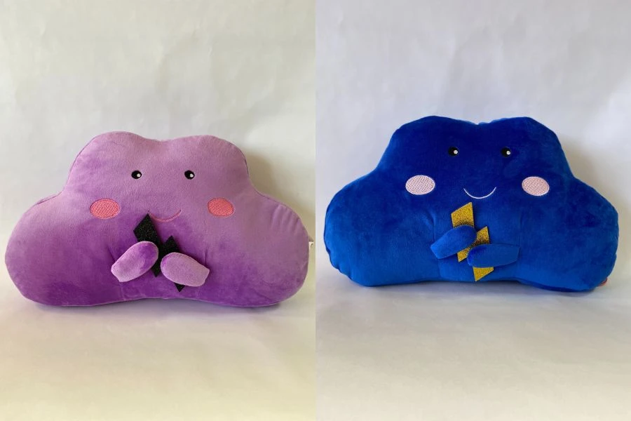 لعبة ناعمة محشوة "سحابة مع برق" 40 سم