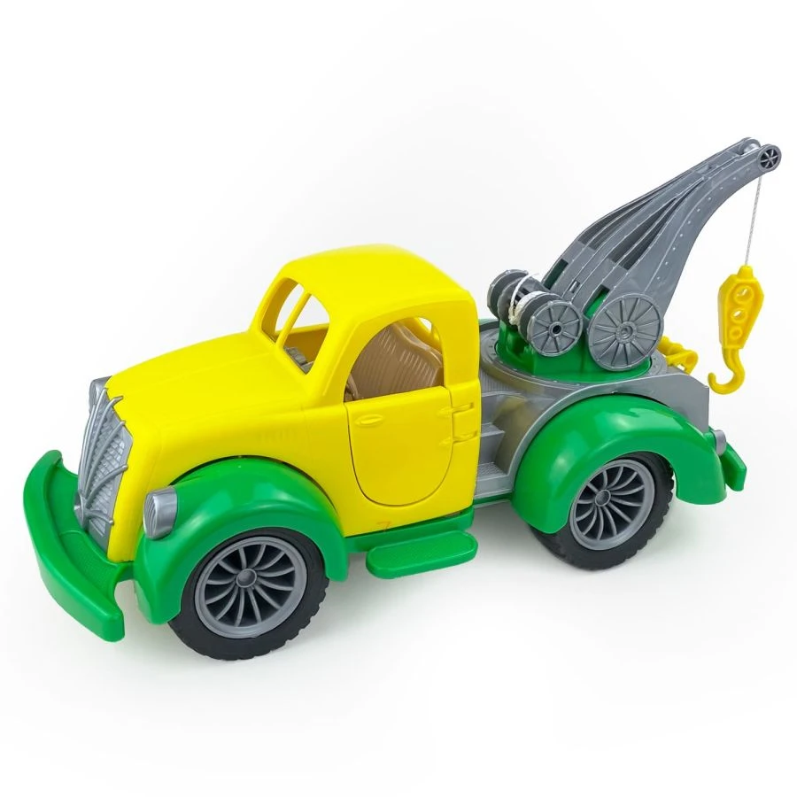 Retro Car Emergency Service Toy - 32cm