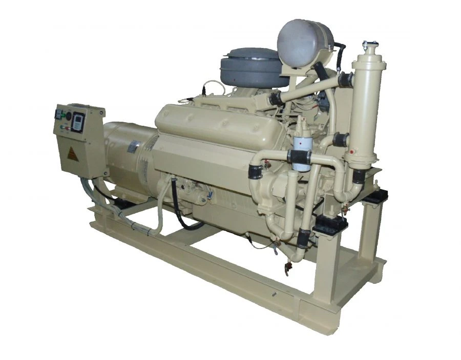 Marine Diesel Generator DГ100Р-2А-230 - Compliant with Russian River Register