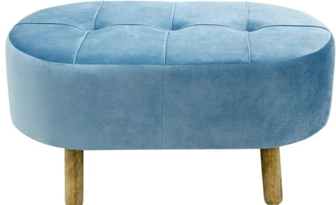 High-Durability Bench with Wooden Legs