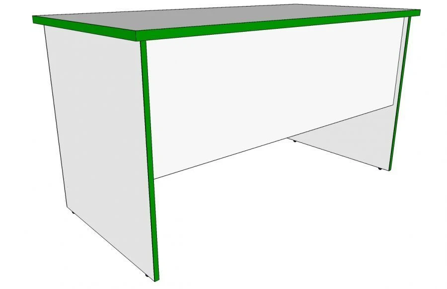 Custom Wooden Office Table for Sitting Work