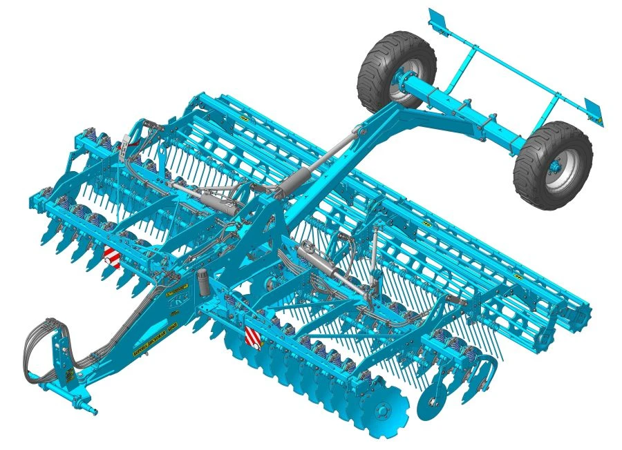 Disc Harrow BDD-6x2P for Soil Preparation
