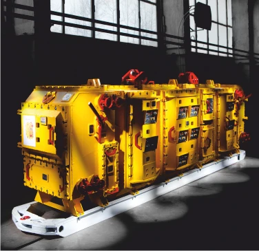 جهاز التبديل المقاوم للانفجار KAV-0.66/1.14-UHL5-VV مع وظيفة البدء السلس