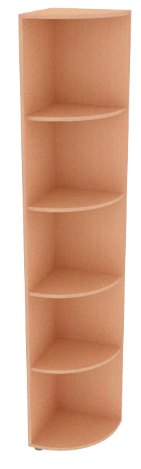 رف دائري مفتوح 354x354x2000مم موديل 405.123