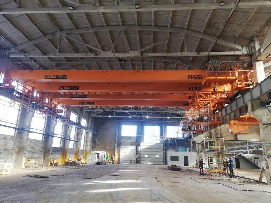 Electric Bridge Crane Two-Girder Support Type KM