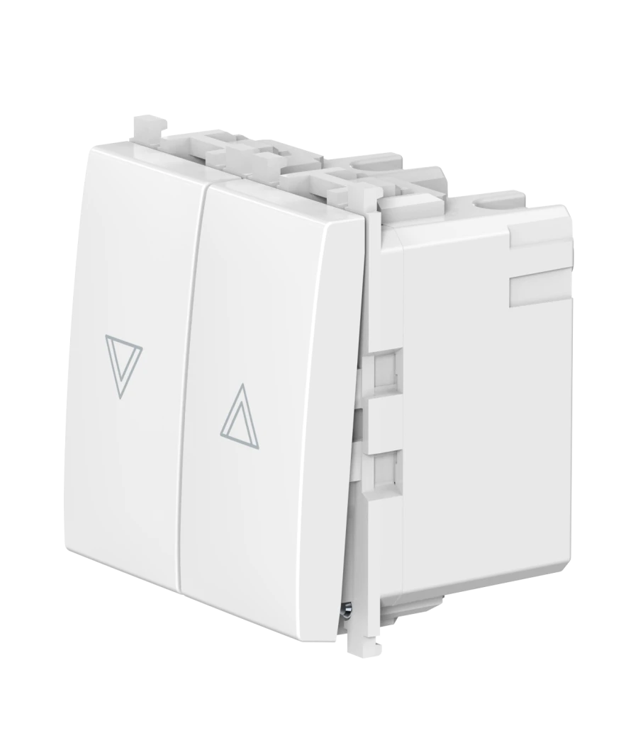 Caduceus Aling Experience Hidden Switch for Roller Shutters 2-Button 16A 250V Model 72114.0