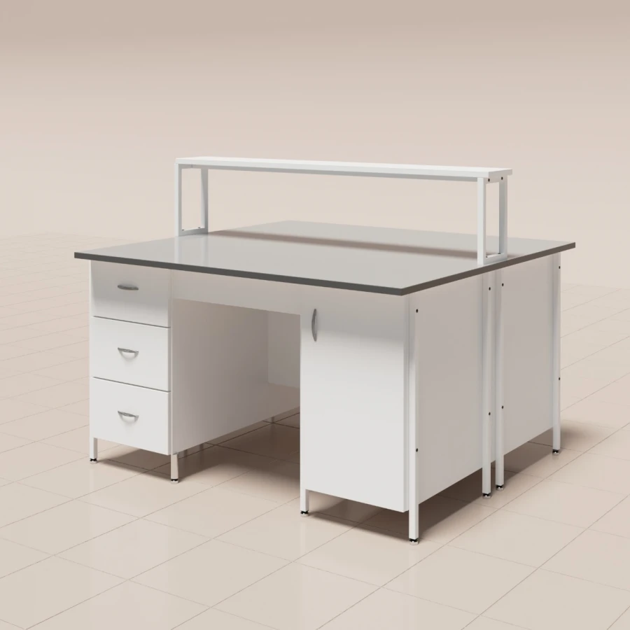 Island Work Table with Optional Overhead, Model СО