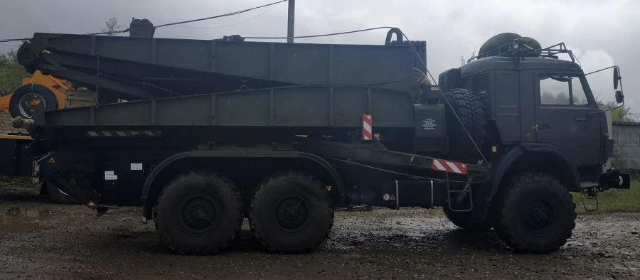 تحديث الجسر الميكانيكي الثقيل إلى نموذج TMM-3M2