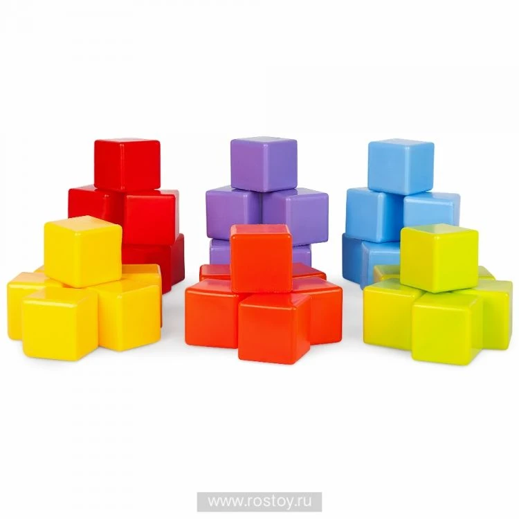 Colorful Building Blocks Set for Kids - 36 Pieces