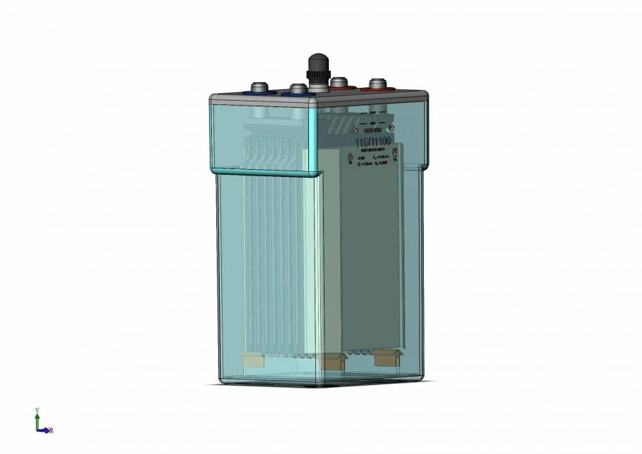 Lead Acid Stationary Battery 11BП1100 (11GroE1100)