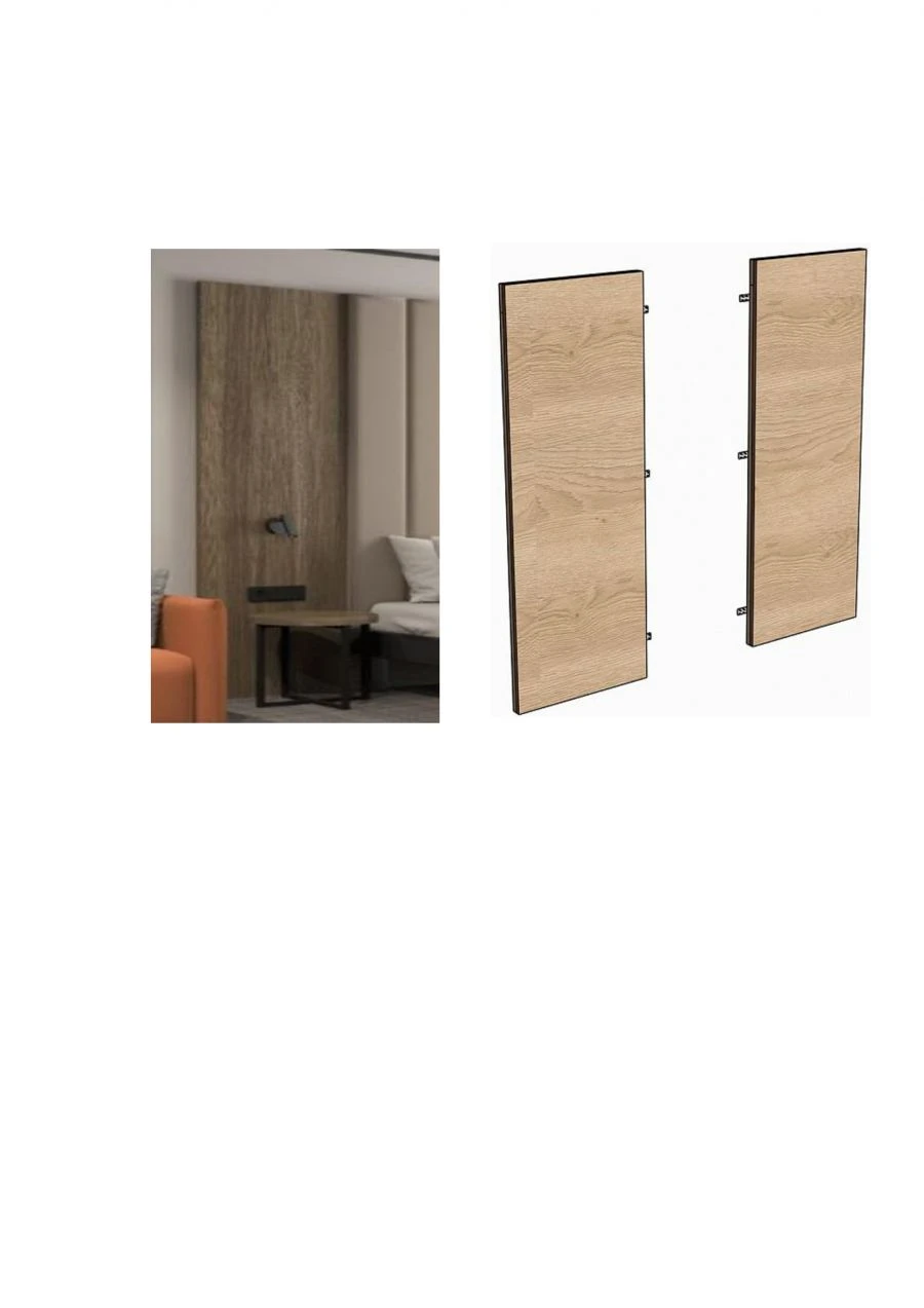 مجموعة لوحات رأس السرير الناعمة - قطعتان