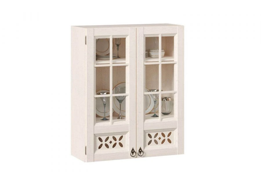 Ameli LD.251470.000 High Cabinet Door Set with Glass (800mm, Provence Oak)