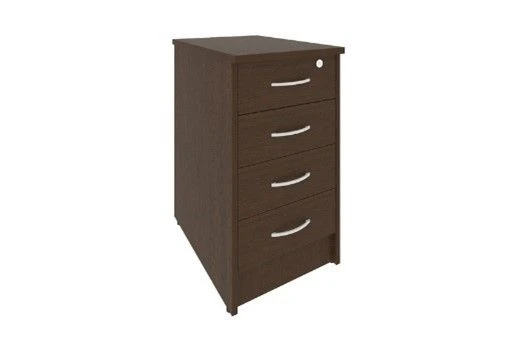 Wooden Office Side Cabinet for Documents and Supplies