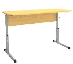 Two-Person Fixed Student Desk for Educational Institutions, Model SU-DN2