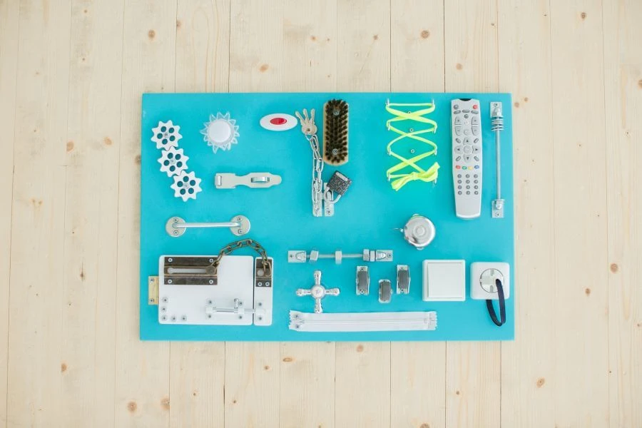 Educational Busy Board for Cognitive Development