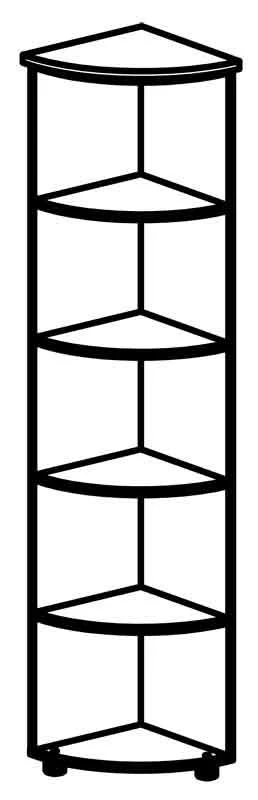 Corner Cabinet 4108 Rhythm Series