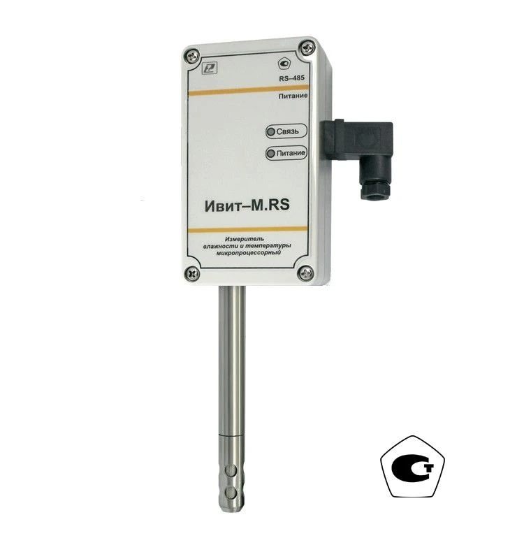 Microprocessor-based Humidity and Temperature Meter Ivit-M.RS