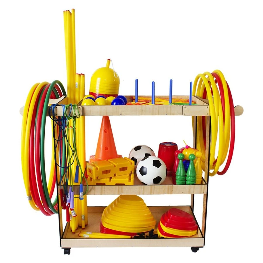 Versatile Sports Complex with 92 Items for Active Play