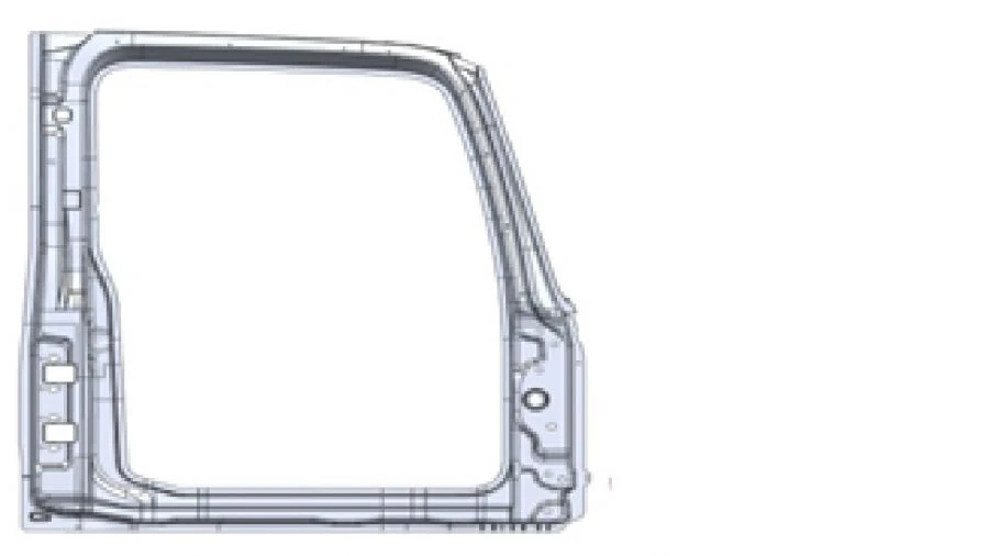 لوحة الجانب الخارجي الأمامي الأيمن للسيارات A9606374709