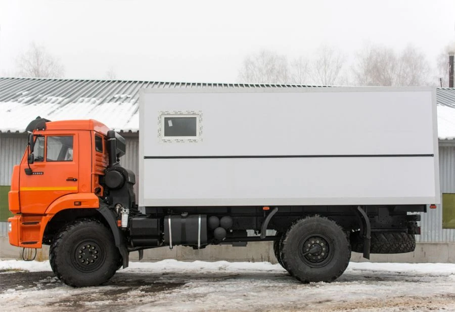 Mobile Workshop on KAMAZ-43502 Chassis Type 27393