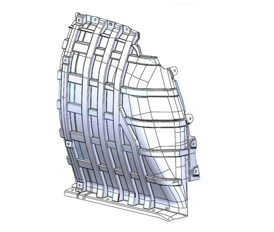 فاصل الجانب الأيمن لسيارة لادا لارغوس - 8450009850