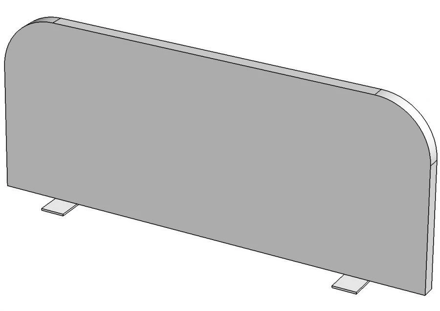 Desktop Partition Screen for Workspace Separation, Art. EKRPT-19