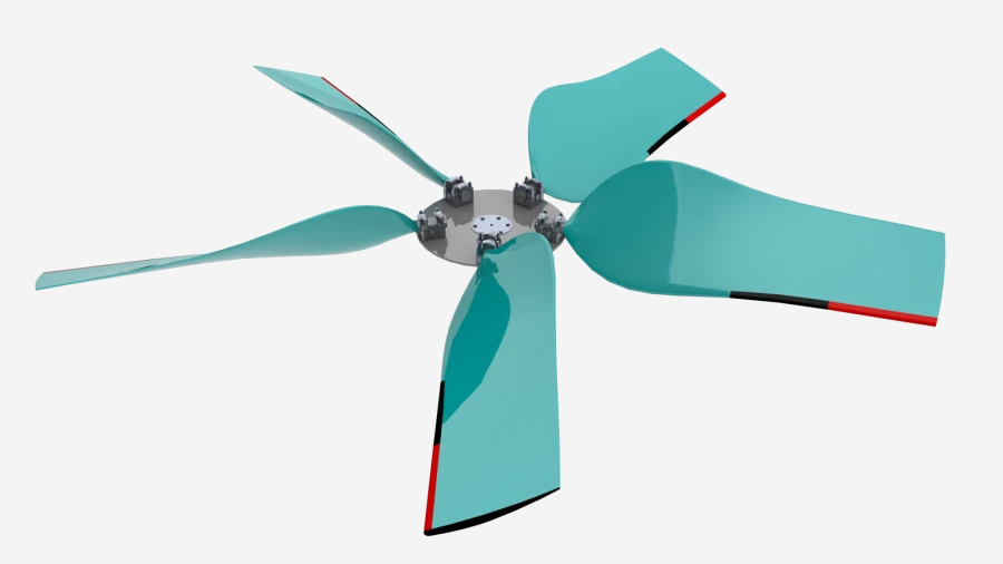 مروحة محورية أكوا WTR