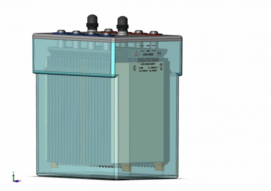 بطارية رصاصية ثابتة 23بب2300 (23GroE2300)