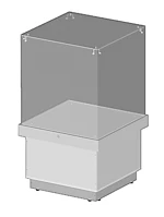 Horizontal Showcase 700x700x1200 mm