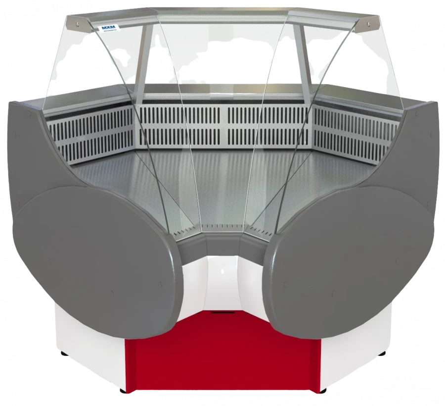 Medium Temperature Corner Refrigerated Display Case Nova VXS-UV
